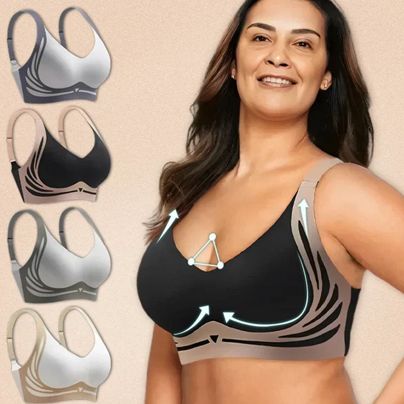 🎁Dernier jour 49% de réduction - Soutien-gorge Super collect| Soutien-gorge push-up sans fil👍No sagging breasts anymore